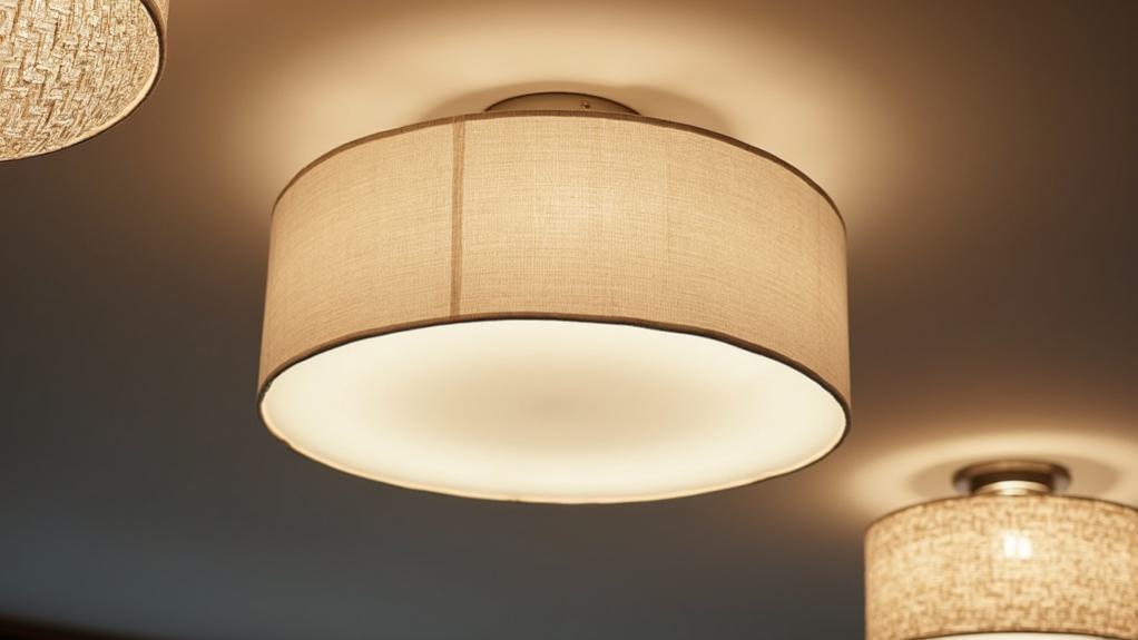 13 inch fabric led mount