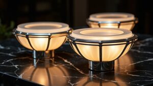 art deco ceiling lights