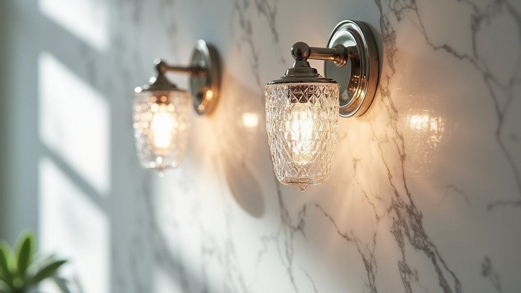 art deco seeded pair