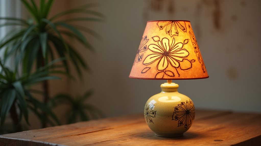 artisan ceramic lamp shades