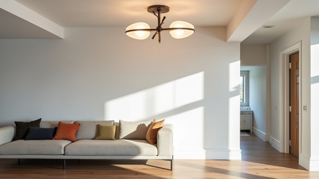 asymmetric vintage modern fixture
