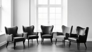best black white chairs
