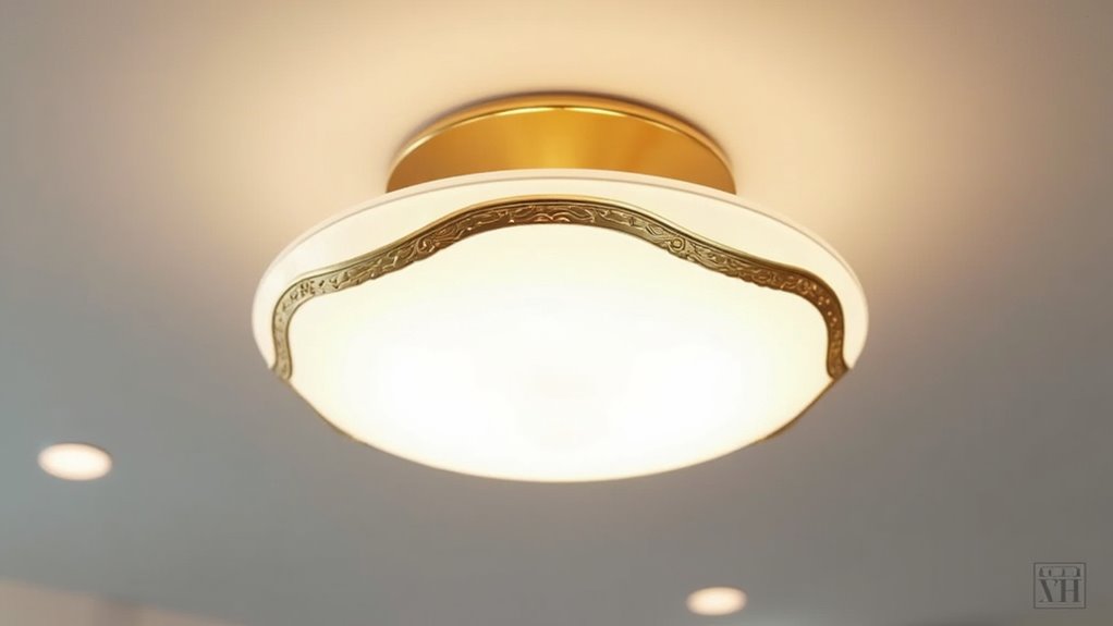 bold white gold accent