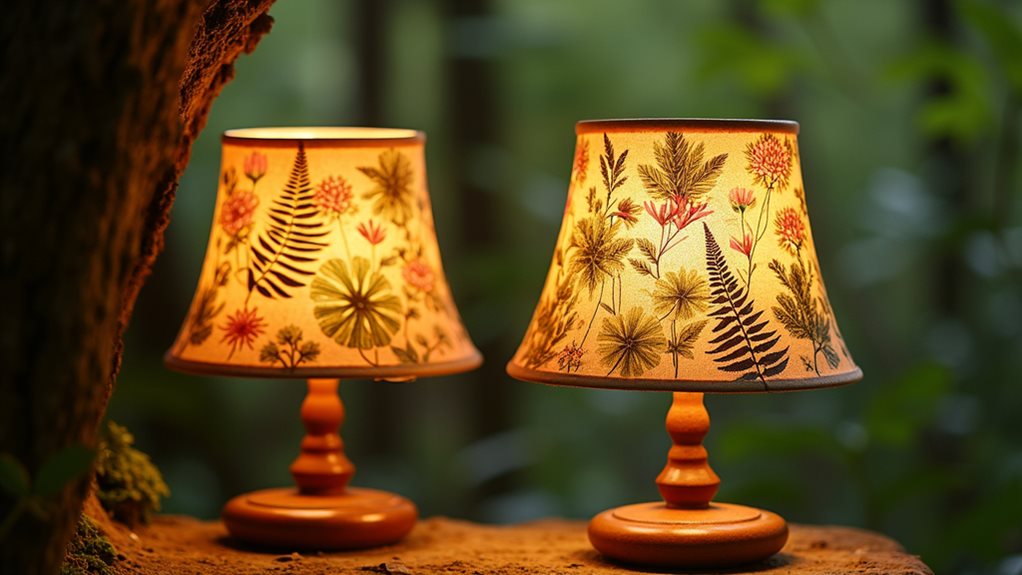 botanical inspired nature shades