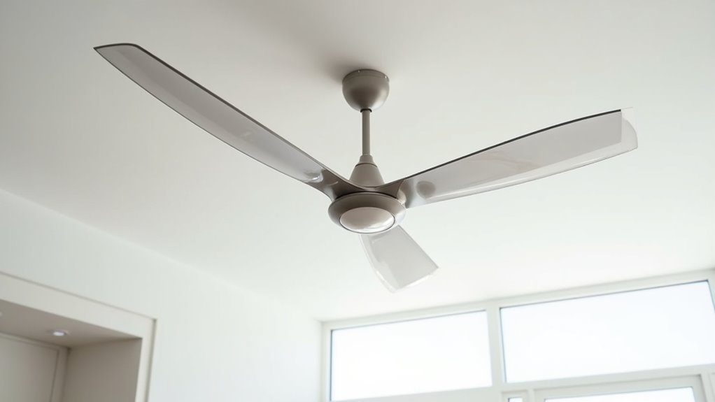 contemporary minimalist clear blades