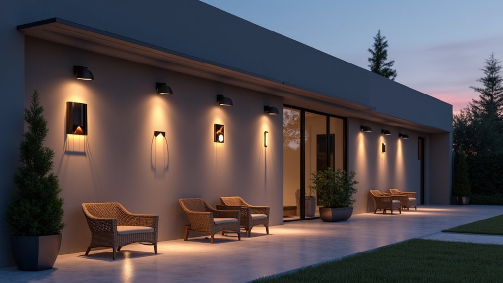 contemporary outdoor light designs