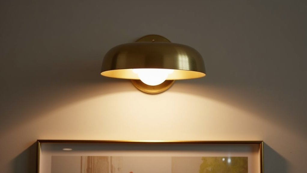 elegant brass cordless illumination