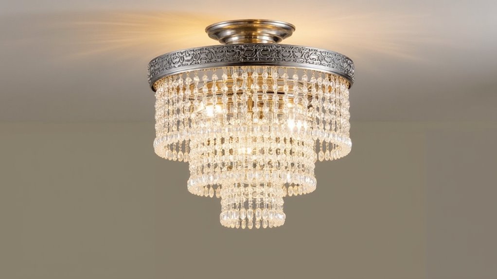 elegant coastal beaded fixture