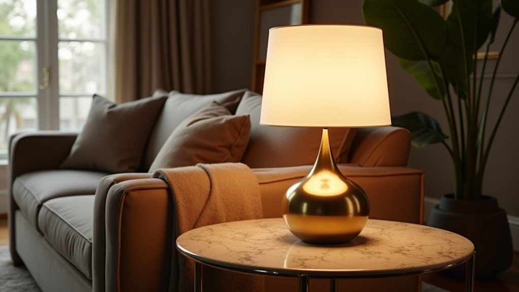 elegant cordless stacked lamp