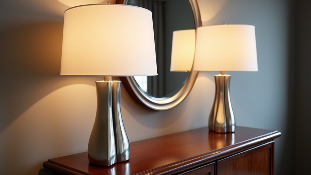 elegant sophisticated buffet lamps