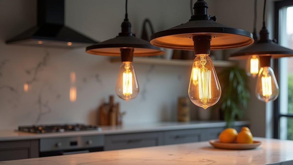 exposed bulb cluster pendant