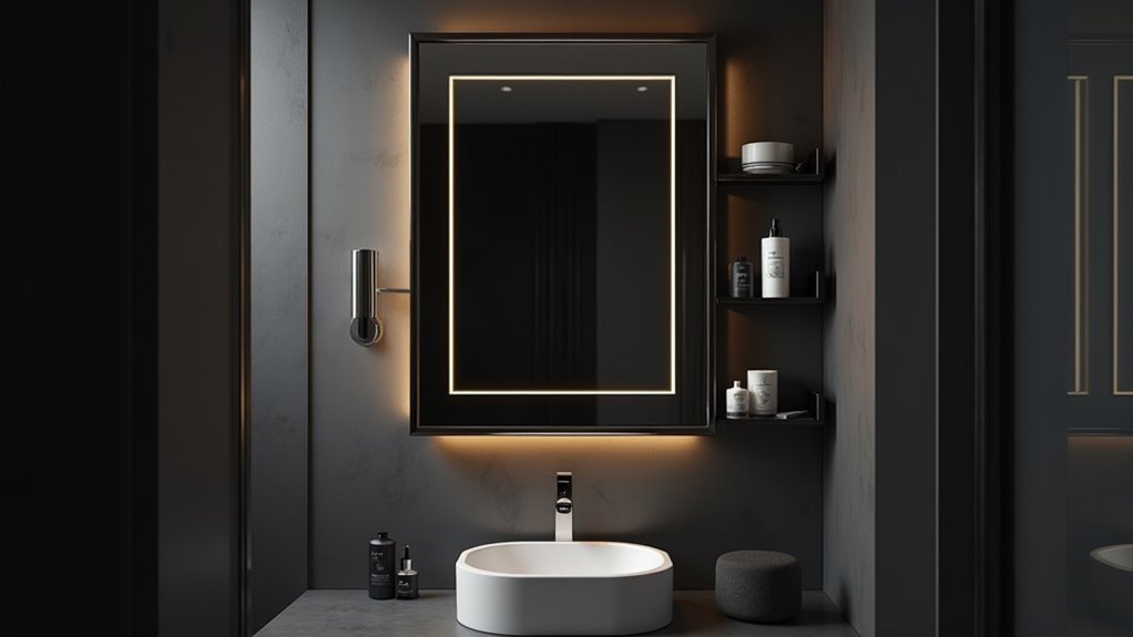 innovative anti fog bathroom mirrors