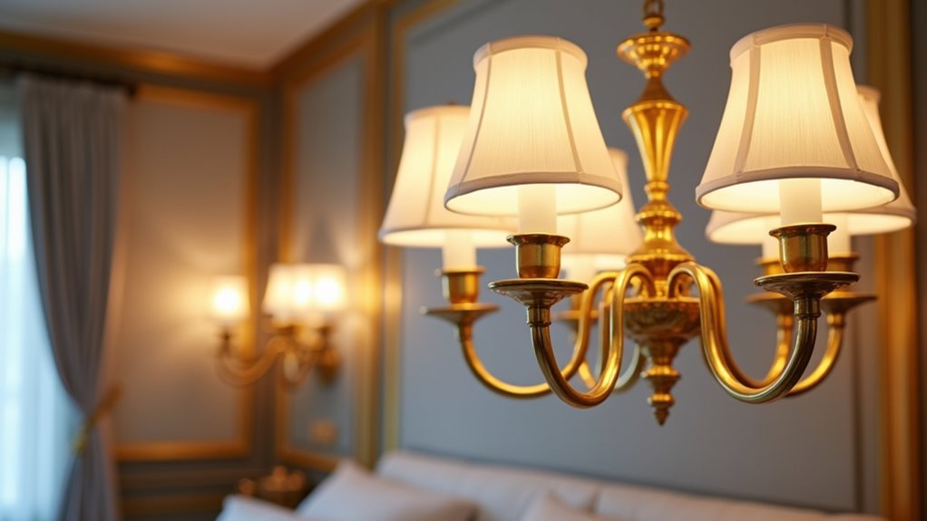 luxury bedroom lighting design