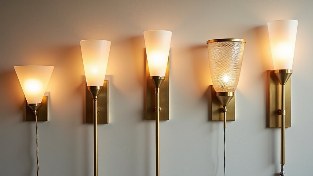 mid century vintage wall sconces