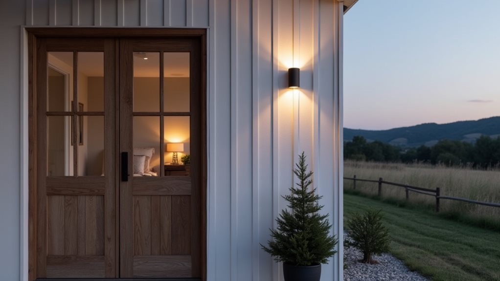 minimalist farmhouse sconce elegance