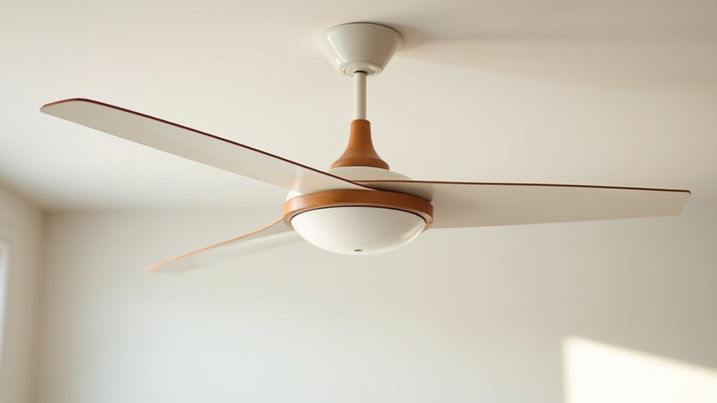 minimalist industrial charm fan