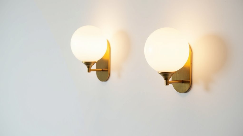 minimalist spherical lighting fixture