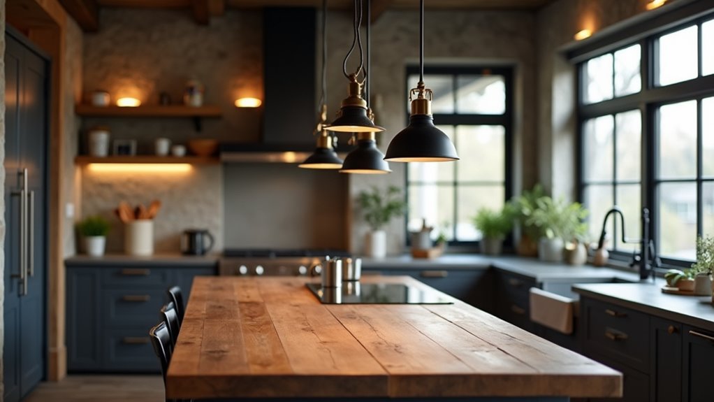 mixed metal kitchen charm