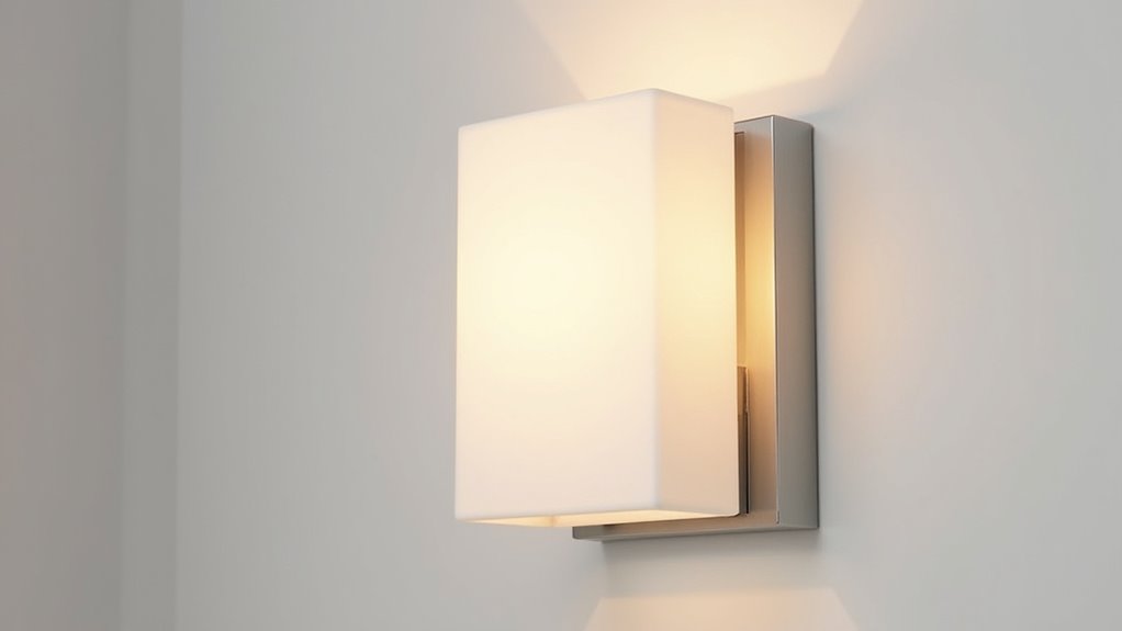 modern led bathroom sconce