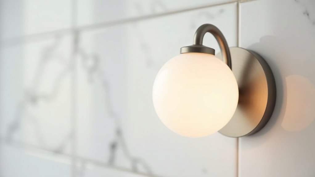 modern minimalist globe fixture