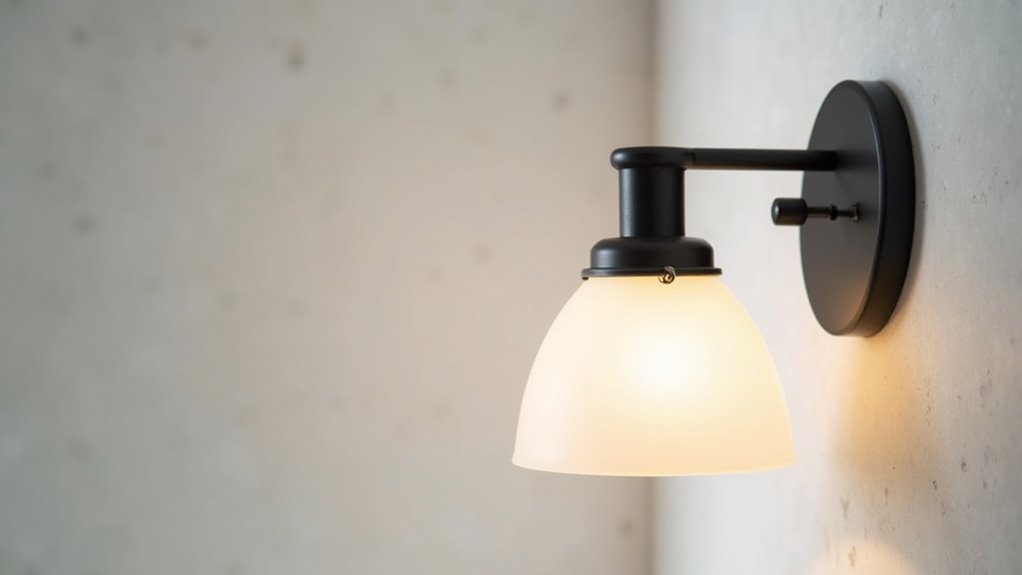 modern minimalist vanity lighting