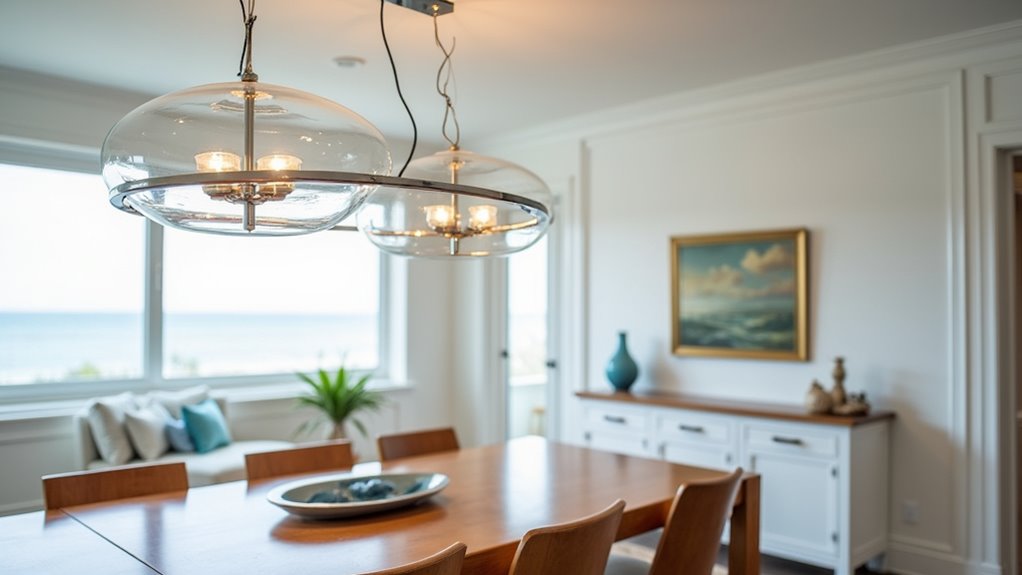 modern nautical rope chandelier