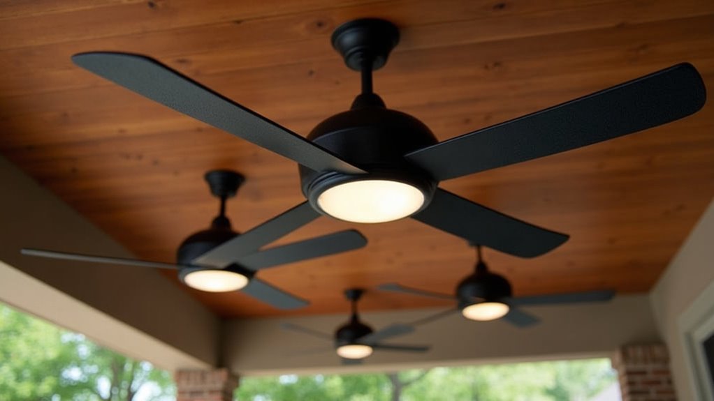 modern reversible outdoor fan