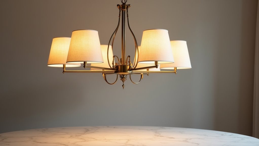 modern sleek linen shades