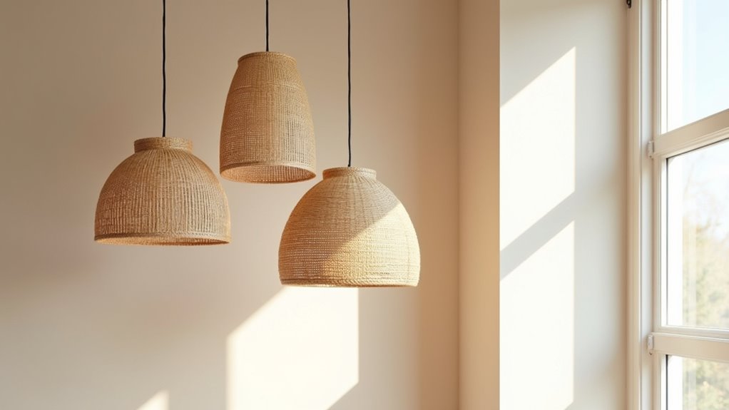 organic woven rattan elegance