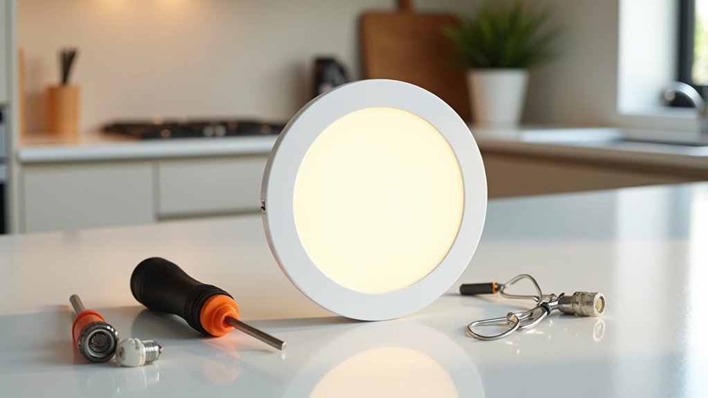 prepare new led fixture