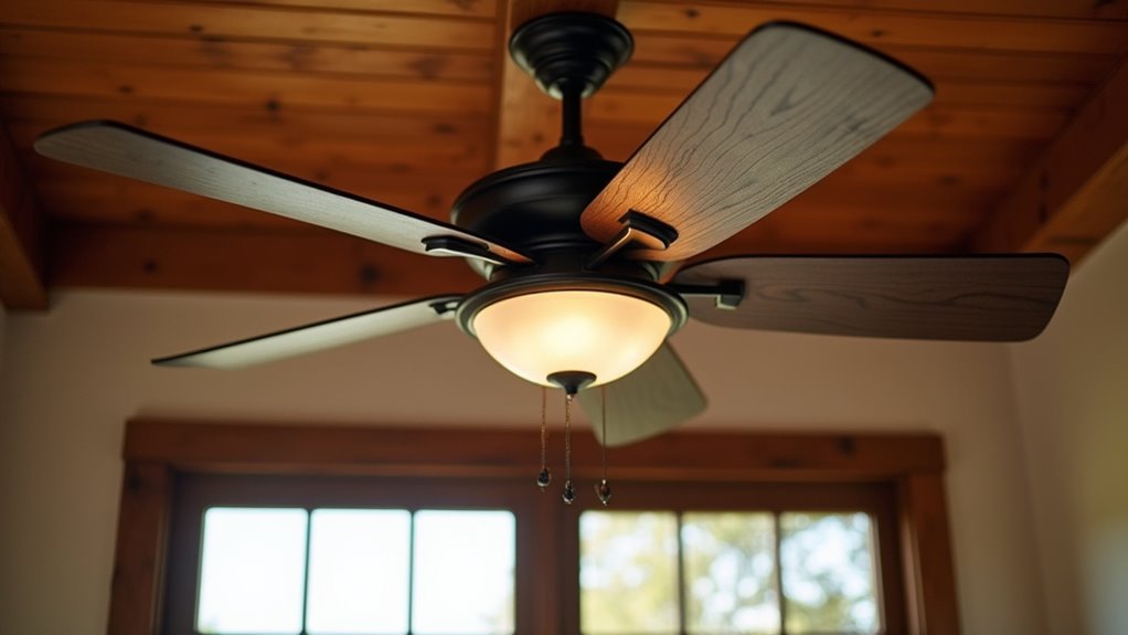 rustic industrial farmhouse fan