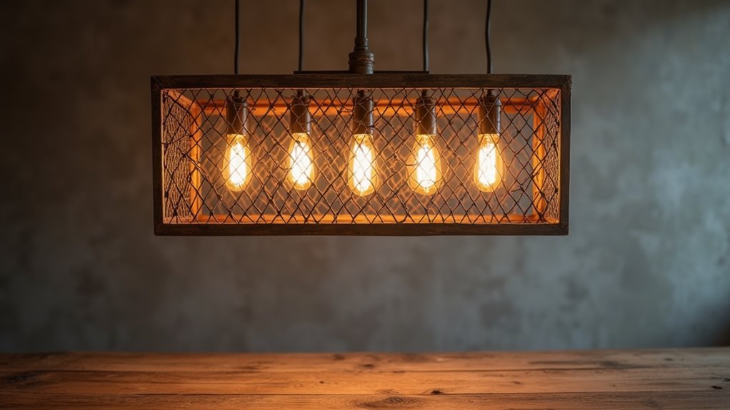 rustic open cage design