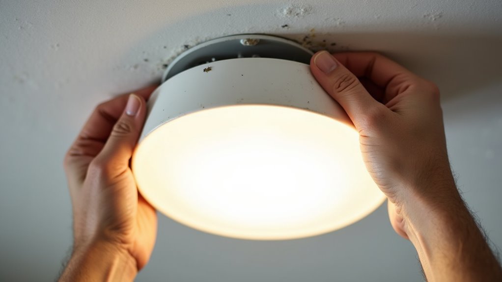 safely remove old fixture