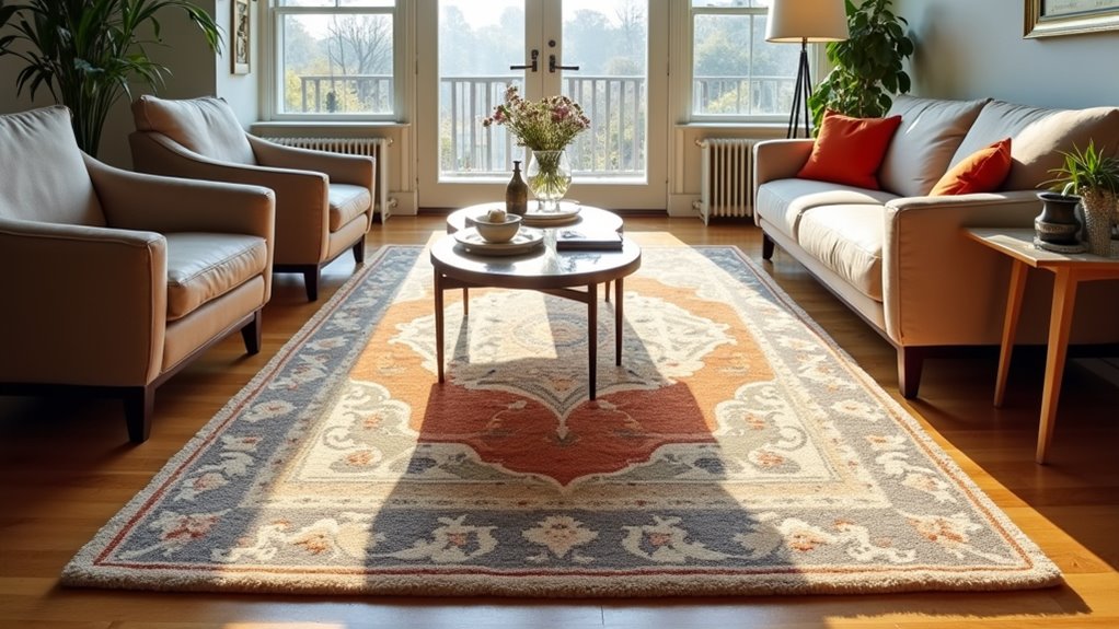 savvy rug placement trends