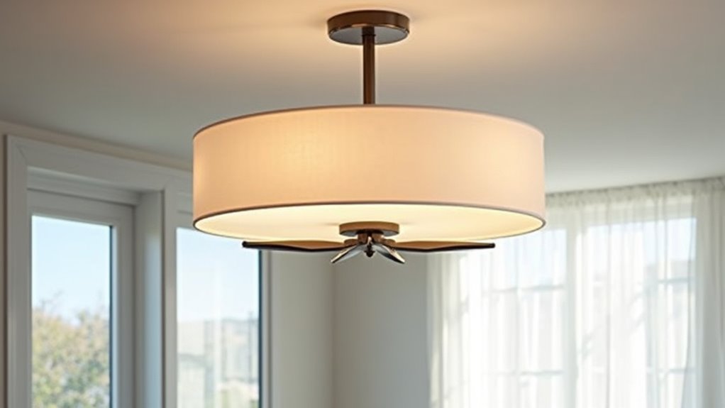 sleek drum shade elegance
