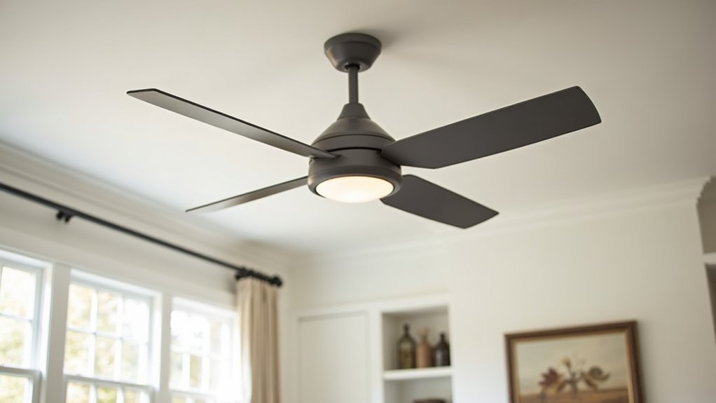 sleek smart quiet fan