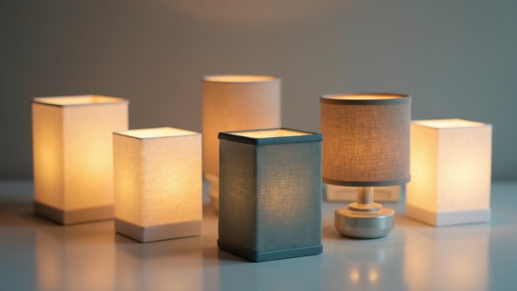 sleek square shade design