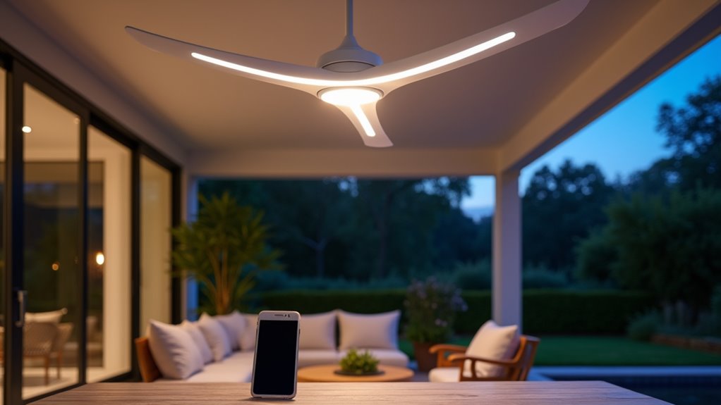 smart outdoor fan control