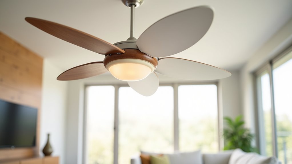sophisticated contemporary retro fan