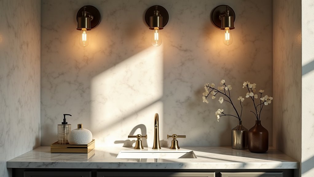 stunning mixed metal fixtures