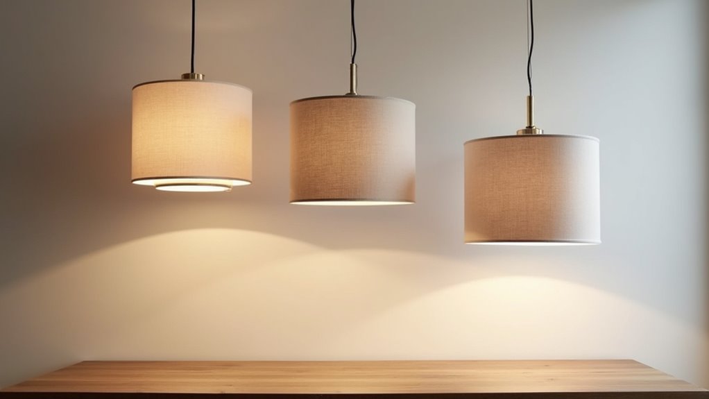 timeless fabric drum shades