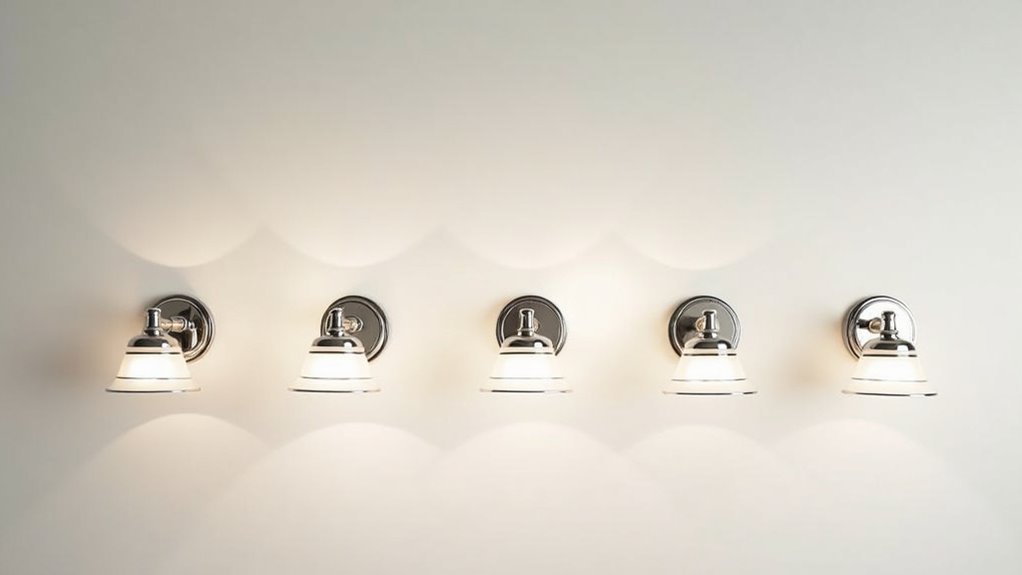 transitional chrome bathroom fixture