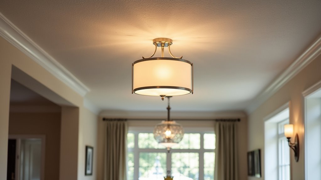 versatile traditional flush mount