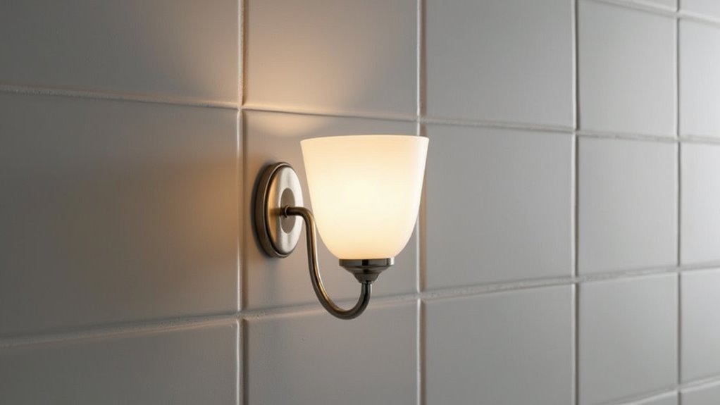 vintage brushed nickel sconce