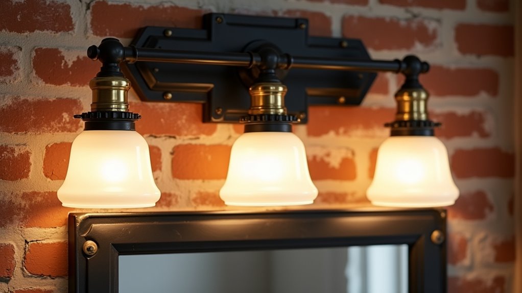vintage industrial black lights