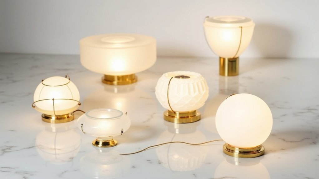 vintage mid century lights