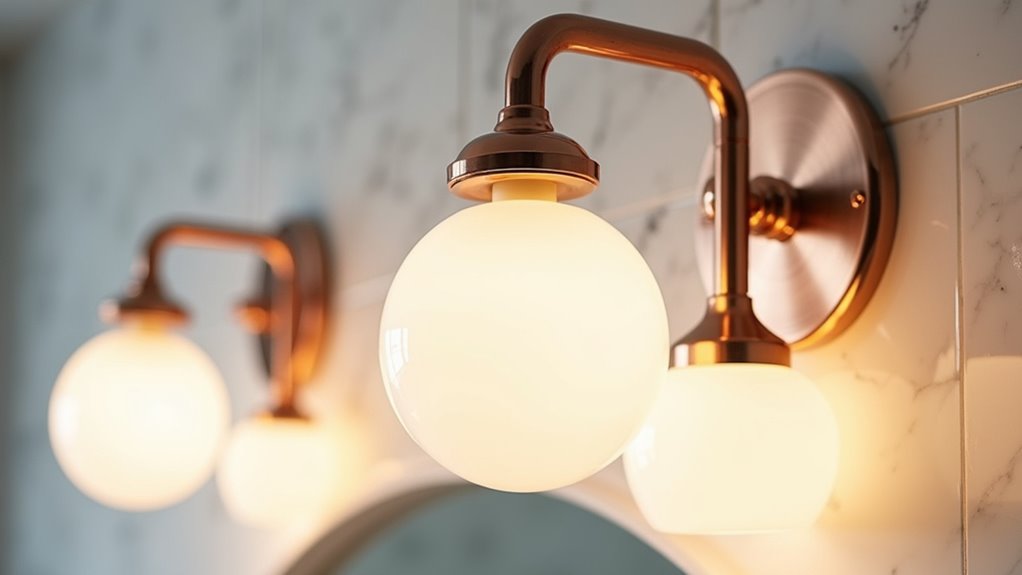 warm modernity in fixtures