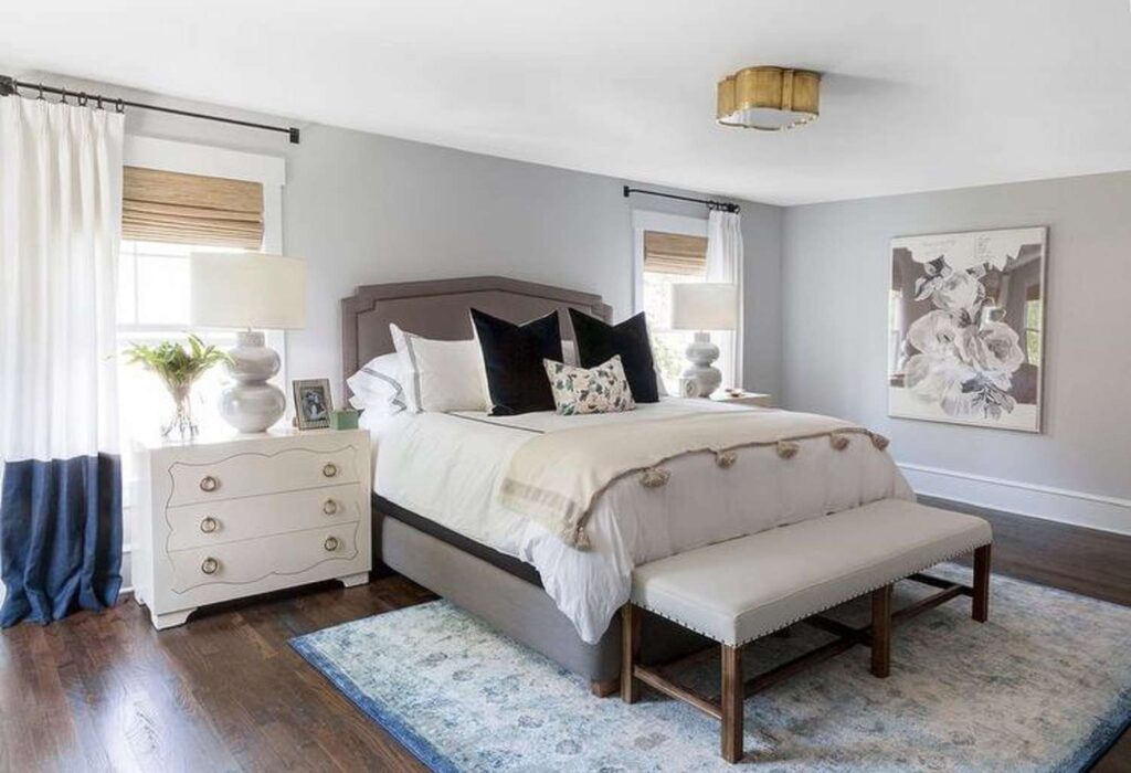 bedroom flush mount