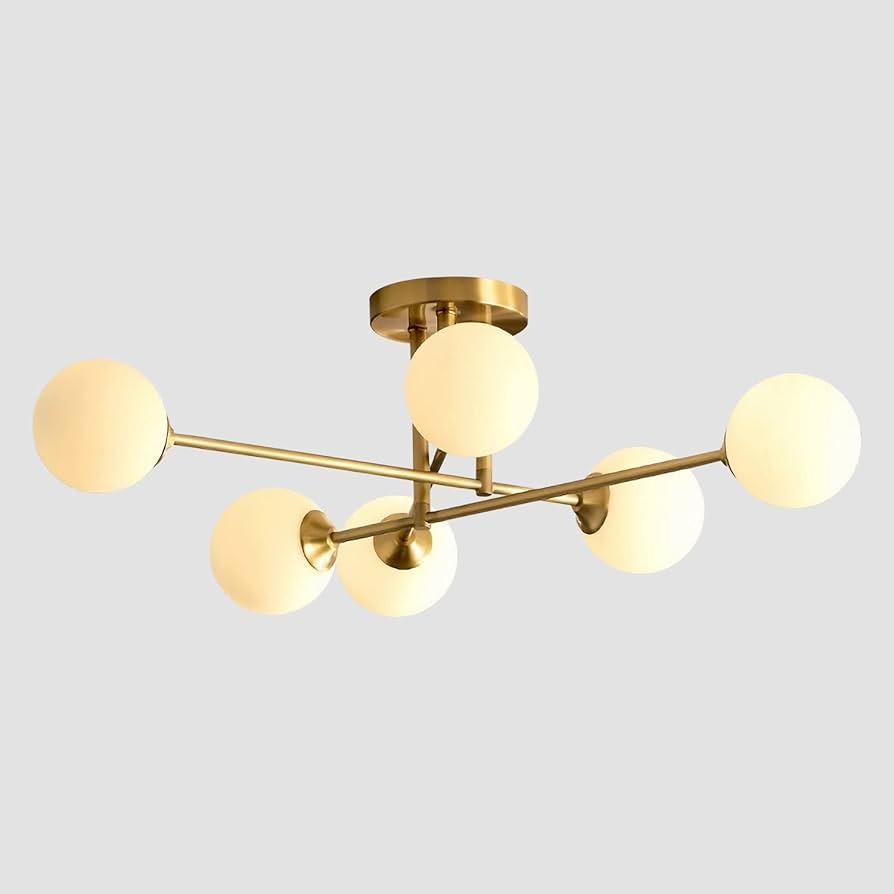 mid century flush
