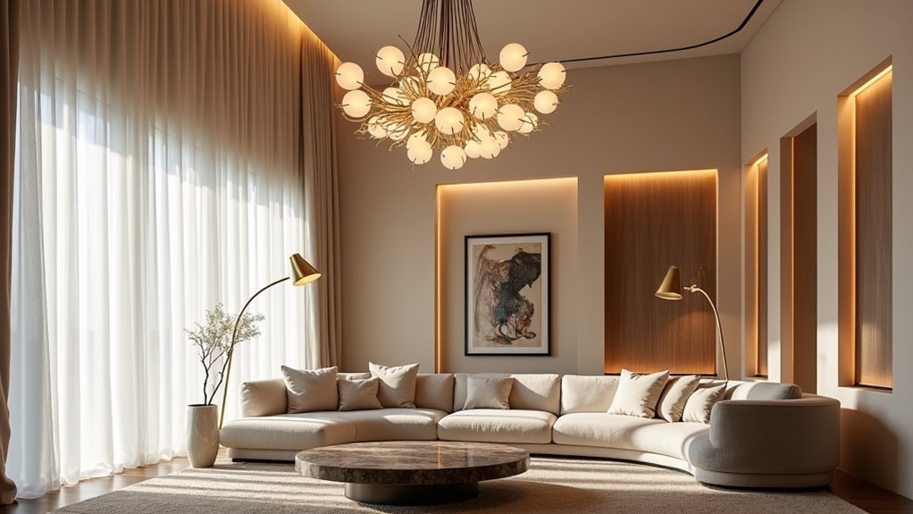artistic sculptural lighting trends